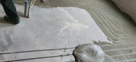 vloerverwarming dichtzetten