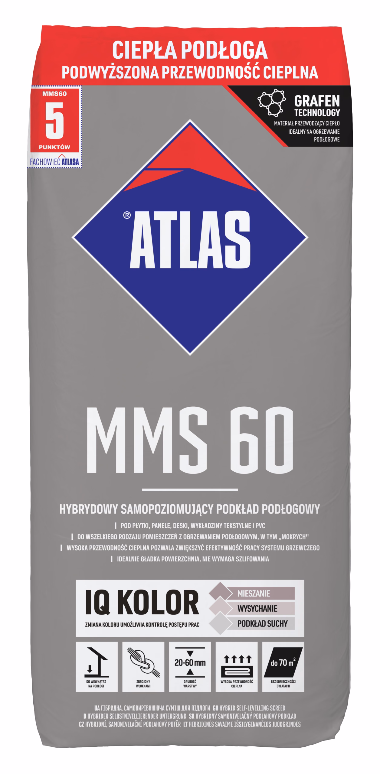 Atlas MMS 60 hybride dekvloer