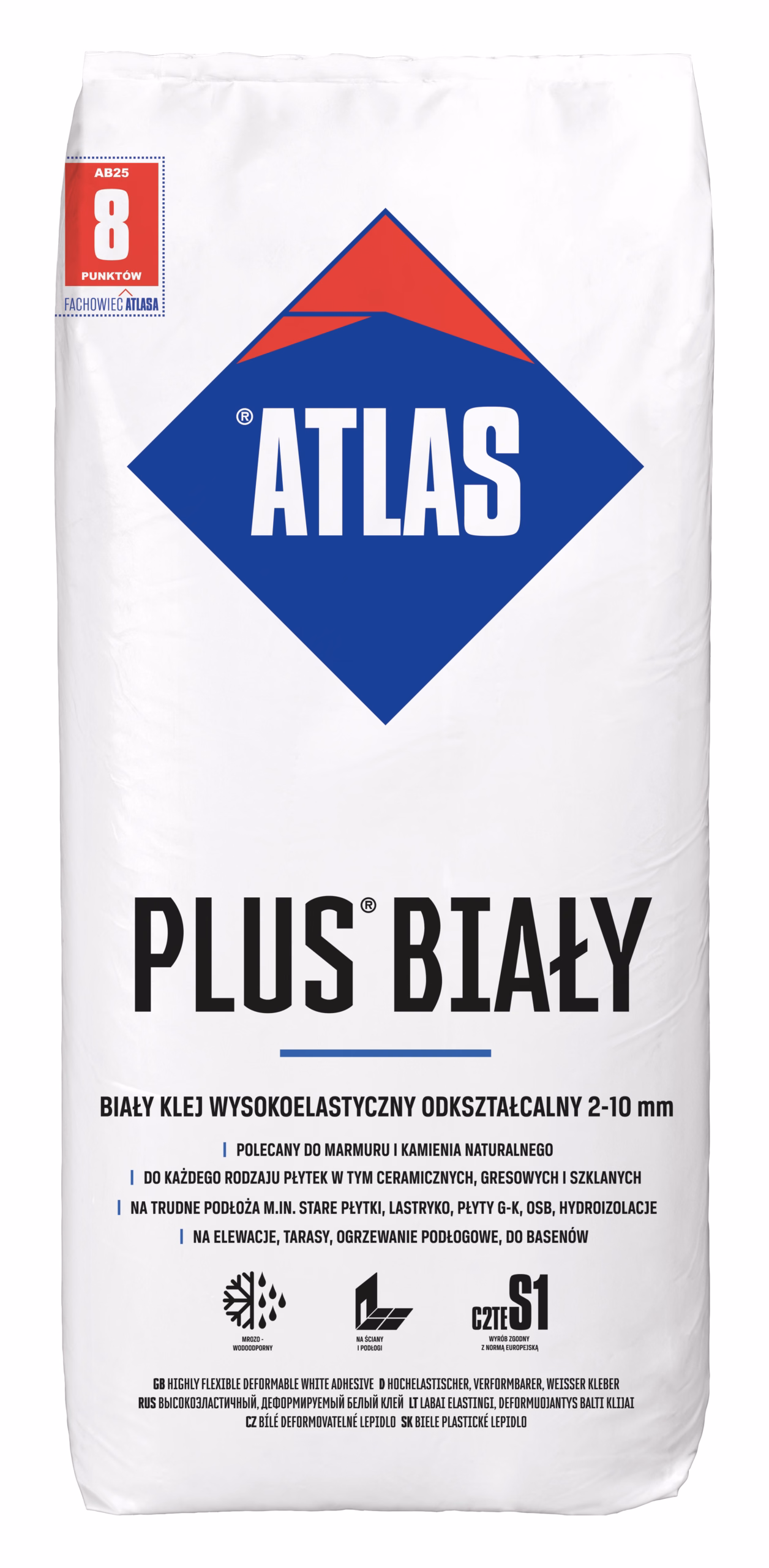 Atlas Plus White tegellijm