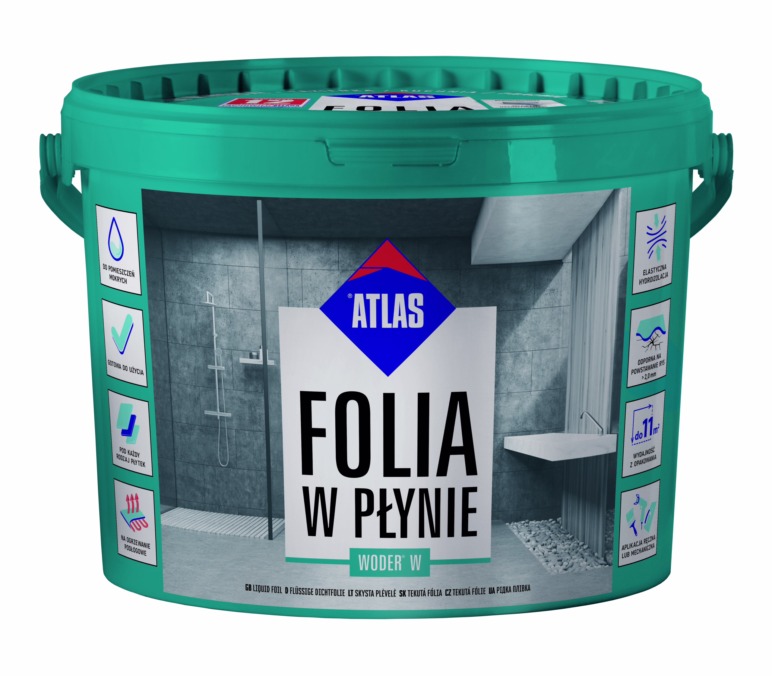 Atlas Woder W vloeibare folie